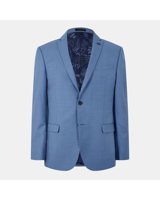 Ted Baker Blue Blake Airforce Slim Jacket for men
