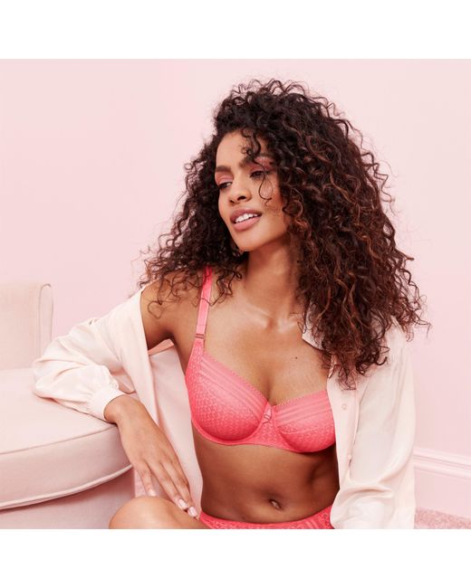 Freya Pink Viva Lace Underwired Side Support Bra