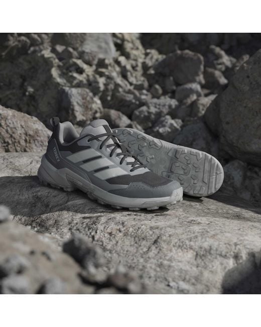 Adidas Gray Waterproof Hiking Shoes for men