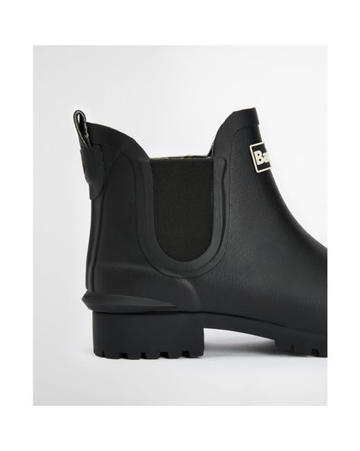 Barbour Purple Wilton Wellingtons