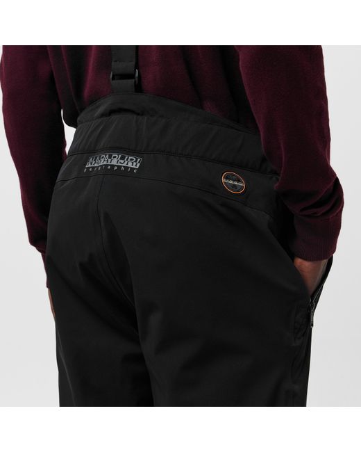 Napapijri Black Arver Weather Protection Ski Trousers for men