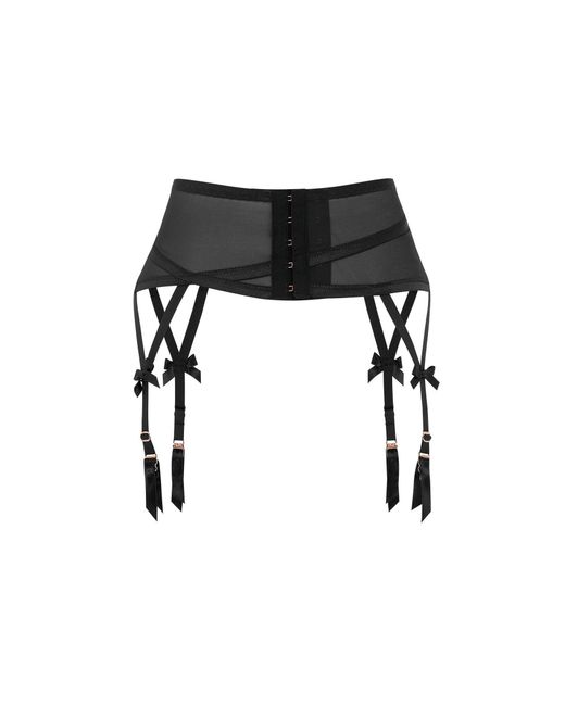 Agent Provocateur Black Joan Suspender