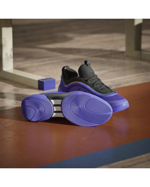 Adidas Blue D.O.N. Issue 6 Spida Basketball Shoes