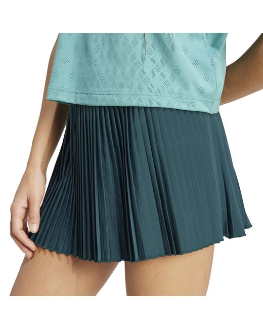Adidas Green Wimbledon Pleated Skort