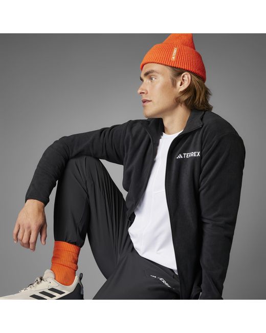 Adidas Gray Multi Essentials Stretch Joggers for men