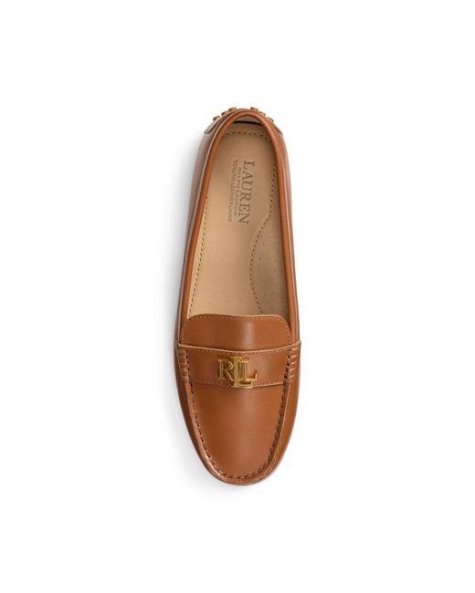 Ralph Lauren Brown Barnsbury Driver Shoe