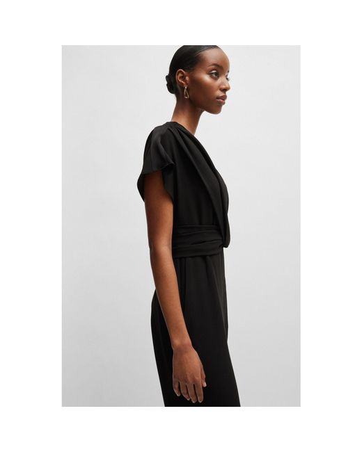 Boss Black Debasa Wrap Design Dress