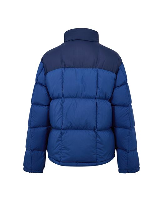 Polo Ralph Lauren Blue El Cap Waterproof Duck Down Detachable Hood Short Puffer Jacket for men