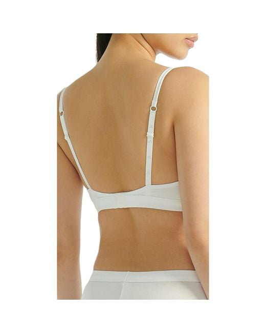 Adidas White Triangle Wrap Bralette