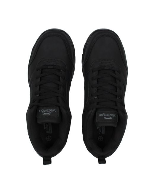 Slazenger 1881 Black Force Mesh Trainer for men