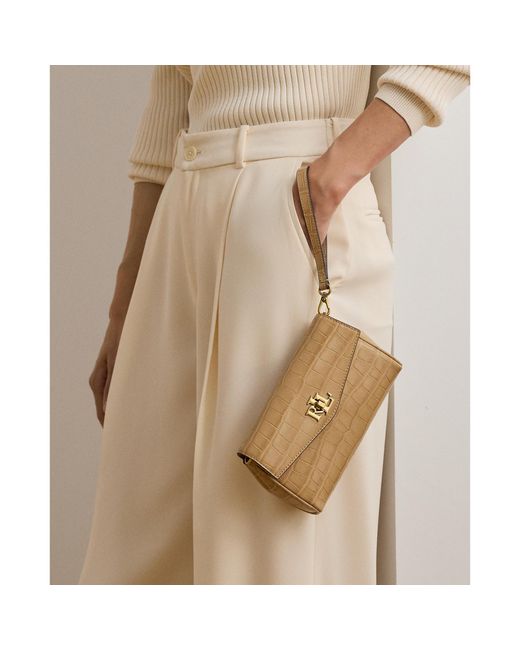 Ralph Lauren Natural Wallet On Chain