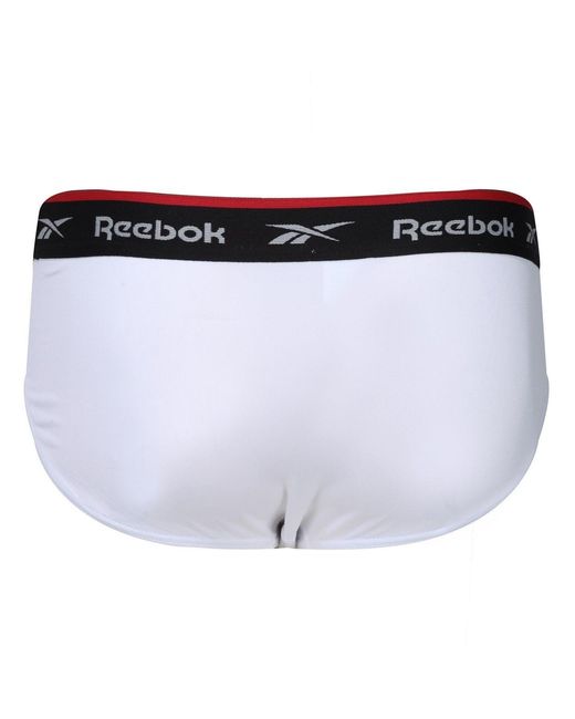 Reebok Black 3 Pack Performance Briefs for men