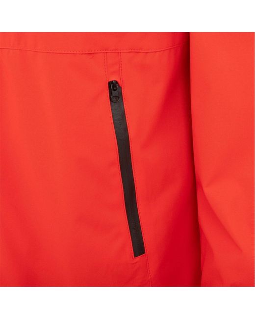 Gelert Red Hooded Water Resistant Windproof Waterproof Jacket for men