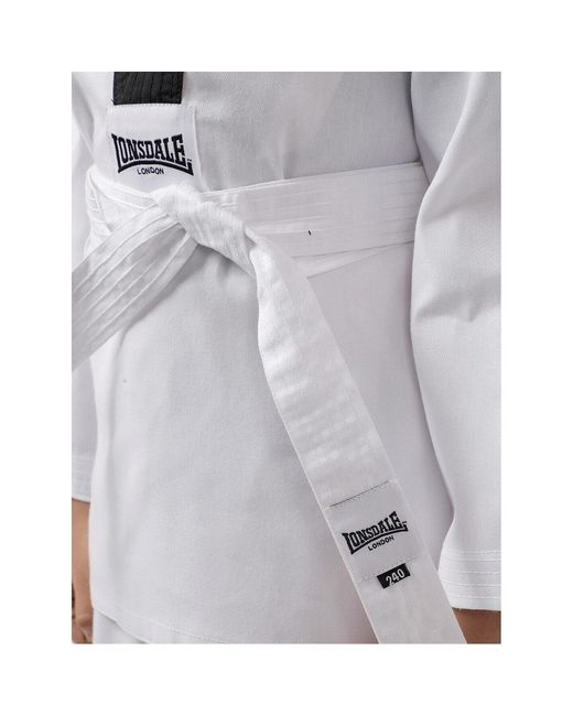 Lonsdale White Taekwondo Suit