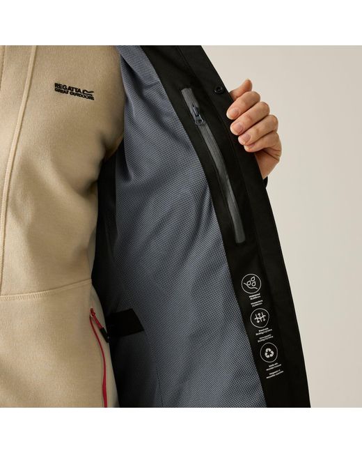 Regatta Black Natalina Waterproof Isotex Jacket