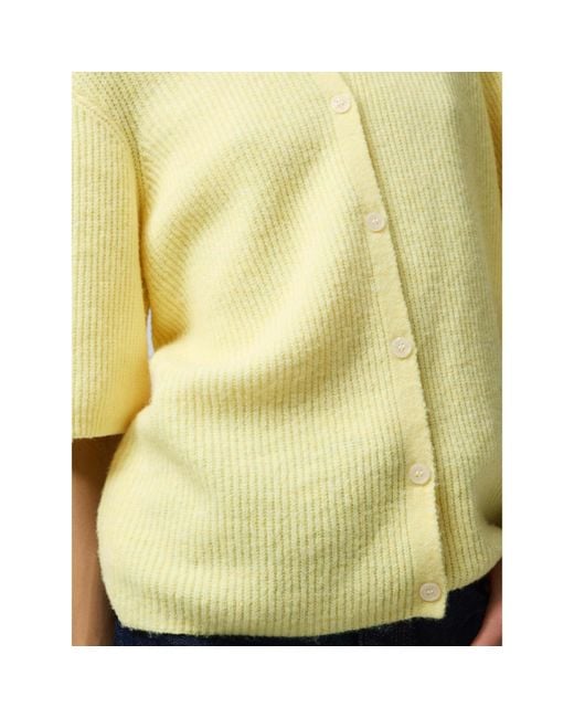 Pieces Yellow Ss O-Neck Knt Ld63