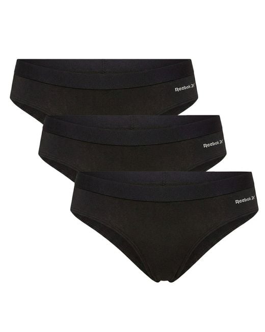 Reebok Black 3 Pack Briefs Austine