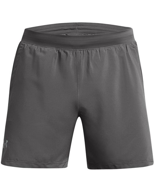 Under Armour Gray Ua Launch 5In Shorts for men