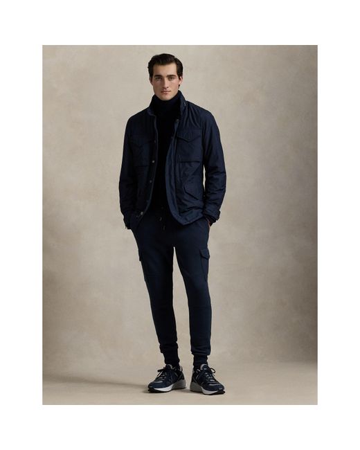 Polo Ralph Lauren Blue Tech Cargo Joggers for men