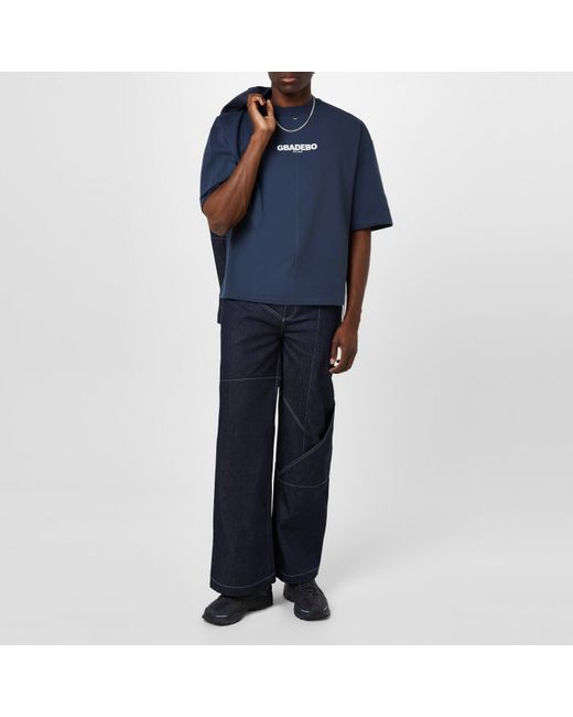 GBADEBO Blue Emblem Tee for men
