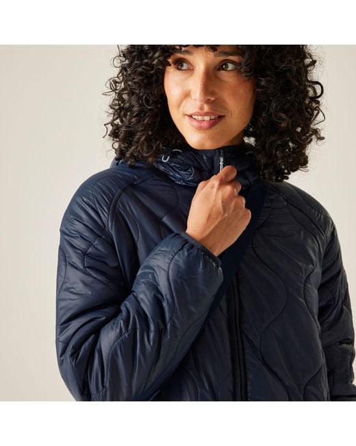 Regatta Blue Triea Water-Repellent Lightweight Quilted Jacket