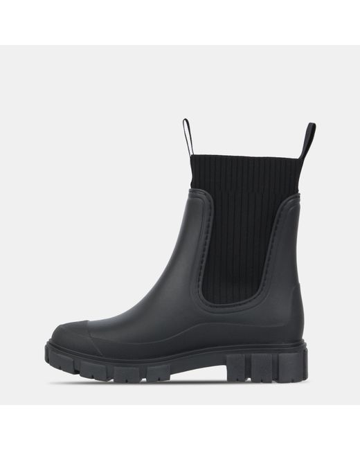 Gelert Black Chelsea Welly Boot