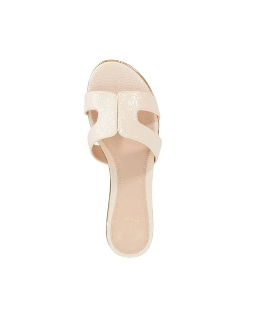 Dune Natural Ludlows Flat Sandals