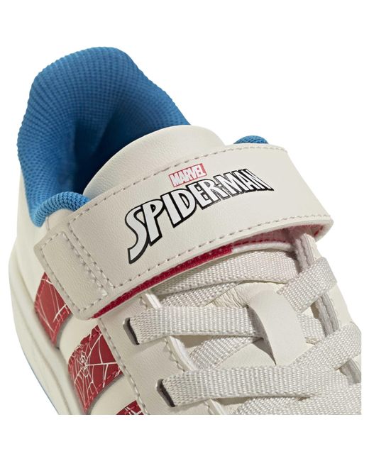 Adidas Multicolor Grand Court Spider- Low-Top Trainers for men