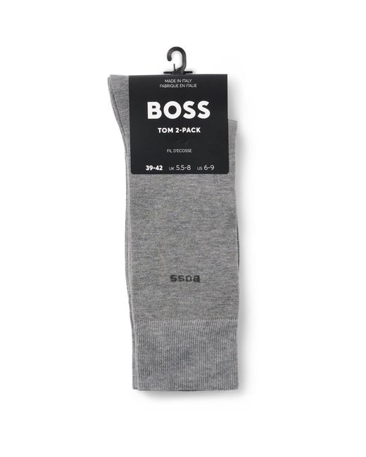 Boss Black Breathable Reinforced Crew Socks for men