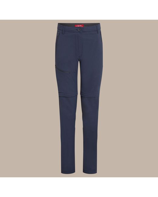 Craghoppers Blue Nosilife Pro Convertible Iii Lightweight Trousers