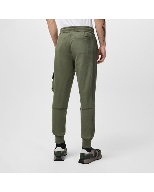 Calvin Klein Green Logo-Patch Track Pants for men
