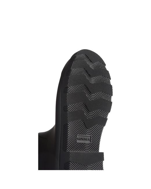 Hunter Black Field Downpour Adjustable Boot for men