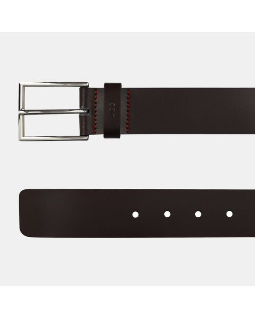 HUGO Black Giaspo Belt for men