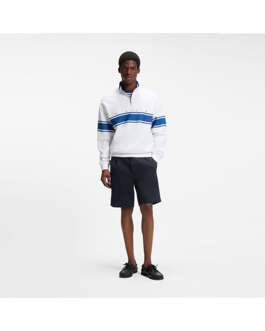 HUGO Blue Chino Shorts for men