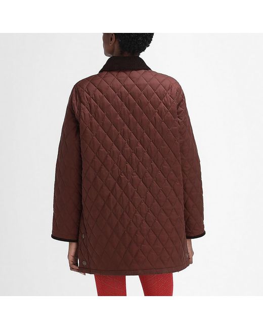 Barbour Brown Quilted Jacket
