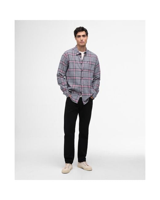 Barbour Blue Owain Shirt for men