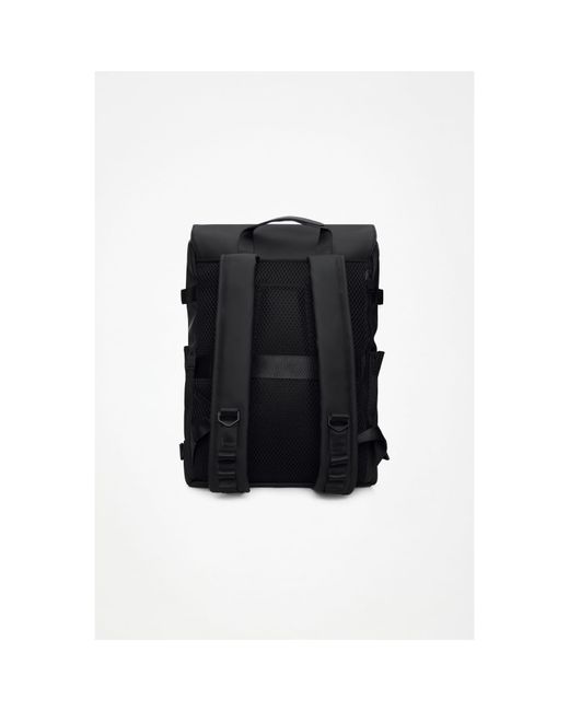 Rains Black Otg Backpack