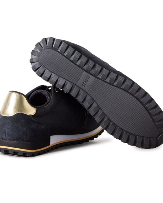 Boss Blue Parkour Runner Style Trainers for men