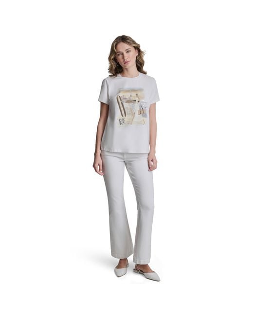 DKNY White T-Shirt