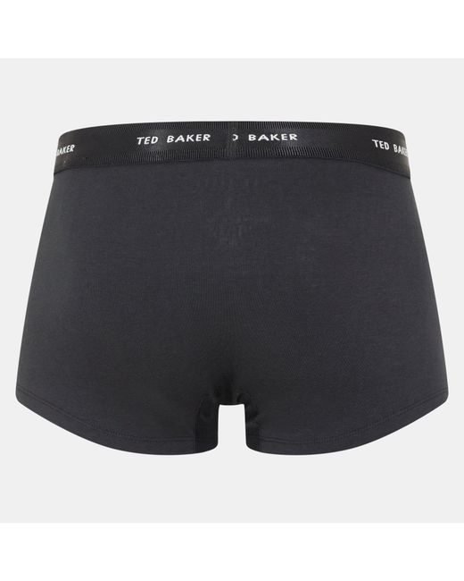 Ted Baker Blue Tb 3-Pack Logo Boxer Briefs for men