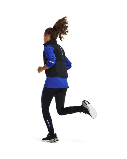 Under Armour Blue Qualifier Cold Performance Running Tights
