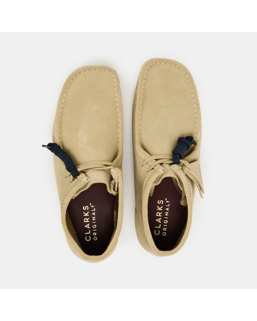 Clarks Natural Wallabee Boot Moc Toe Formal Shoes for men