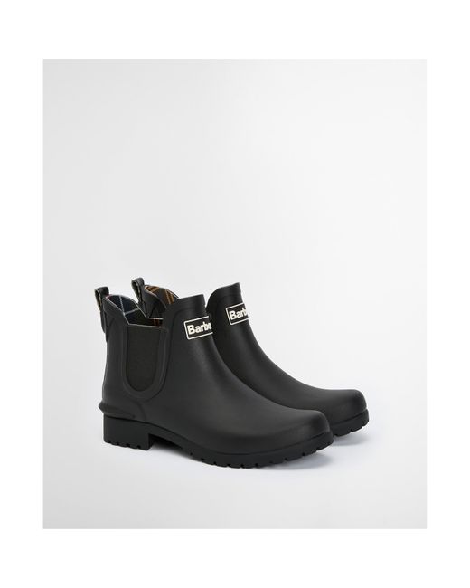 Barbour Purple Wilton Wellingtons
