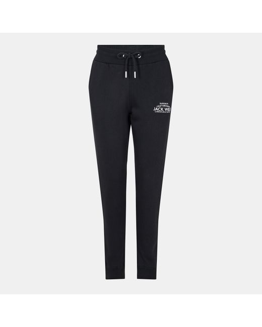 Jack Wills Black Hunston Joggers