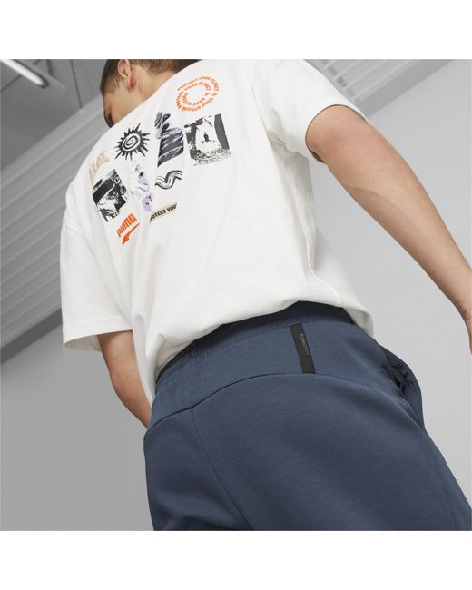 PUMA Blue Tech Open Hem Poly Jogger for men