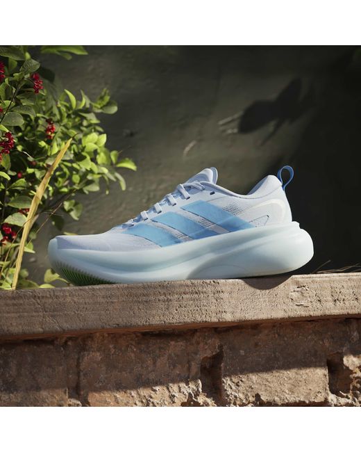 Adidas Blue Supernova Glide Running Shoes