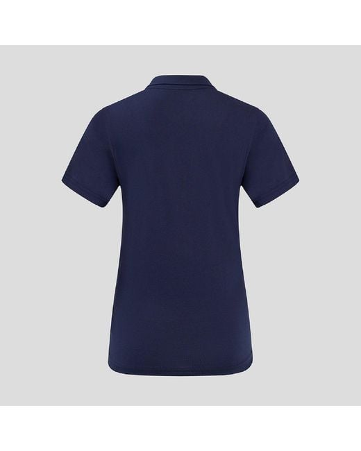 Castore Blue Short Sleeve Polo Shirt
