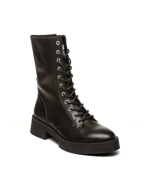 Steve Madden Black Manou Boots