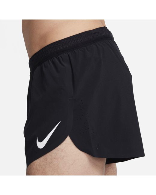 Nike Black Aeroswift 2-In-1 Shorts for men