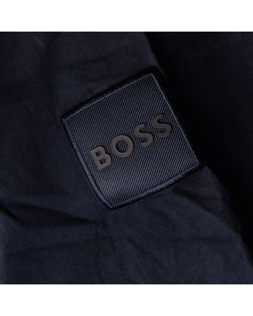 Boss Blue Locky M Long Sleeve Oxford Shirt for men